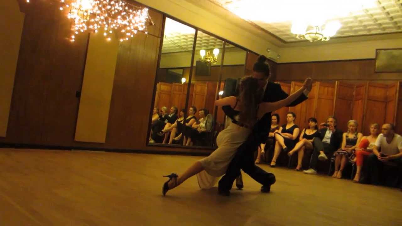 Carlos Canedo & Leah Barsky at "La Milonga Rosa"