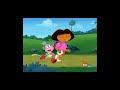 Dora And Boots Being Chased By Chickens Inspired By Robbie Shaw