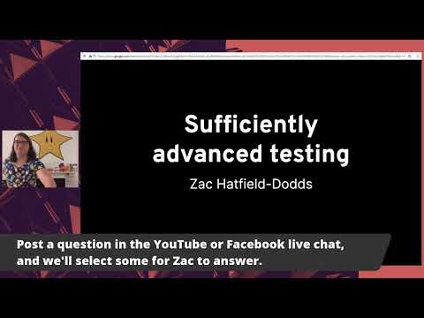 Sufficiently advanced testing + analytic web apps: Python Adelaide and friends!