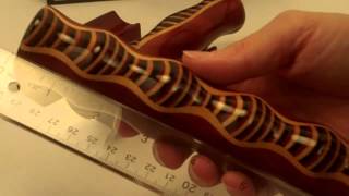 Teleidoscopes with Narrow Banded Wooden Pattern