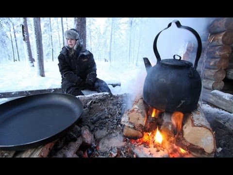 Tim Hayward cooks moose steak and blueberry soup in Norway