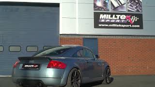 Video: Milltek Edelstahl Duplex Sportauspuff-Komplettanlage ab Kat Audi TT 3.2l VR6 Typ 8N