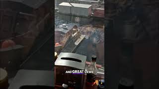 Tacos & Views: Dining by the Water with a Carnival Ship! #shorts