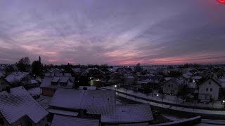 preview picture of video 'Rettenbach Kurzer Flug nach Sonnenuntergang'