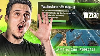 Il se fait BANNIR en PLEINE PARTIE ! (Il wallhack comme un porc)