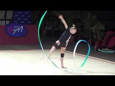 Anastasiia SALOS (BLR) ribbon - 2019 Thiais trainings