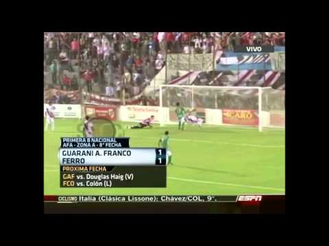 Guaraní Antonio Franco 1 - Ferro Carril Oeste 1