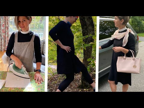 Woman wears same dress every day for 100 days to hit back at 'fast fashion'