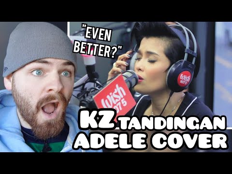 First Time Hearing KZ Tandingan "Rolling in the Deep LIVE" Reaction