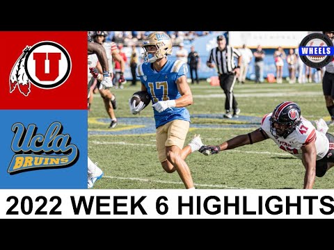 #11 Utah vs #18 UCLA Highlights | College Football Week 6 | 2022 College Football Highlights