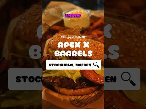 IPA Geniuses Making Burgers? Stockholm's Secret Weapon! #stockholm