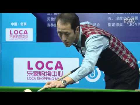 Wen Tiejun VS Yu Longhai - World Chinese 8 Ball Masters Tour 2015-2016 - Stop 4 Beijing - Part 1
