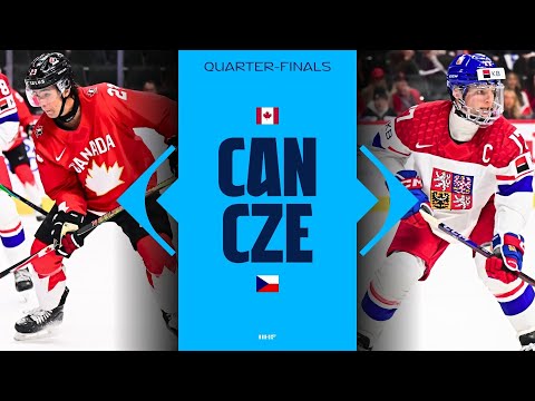 Highlights: Semi-finals - Canada vs Czechia | 2026 #WorldJuniors