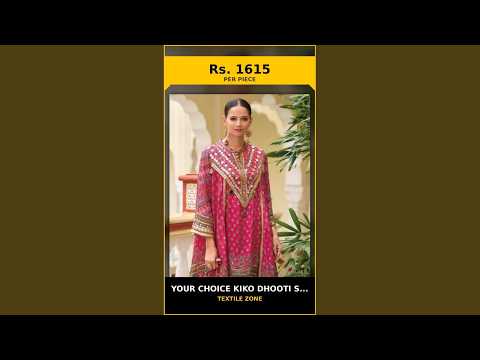 Your Choice Kiko Dhooti Special – product video thumbnail
