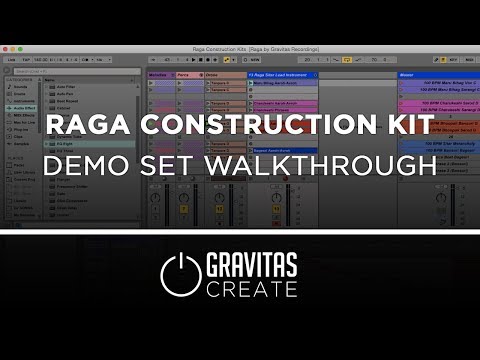 Raga Construction Kit Demo Set Walkthrough
