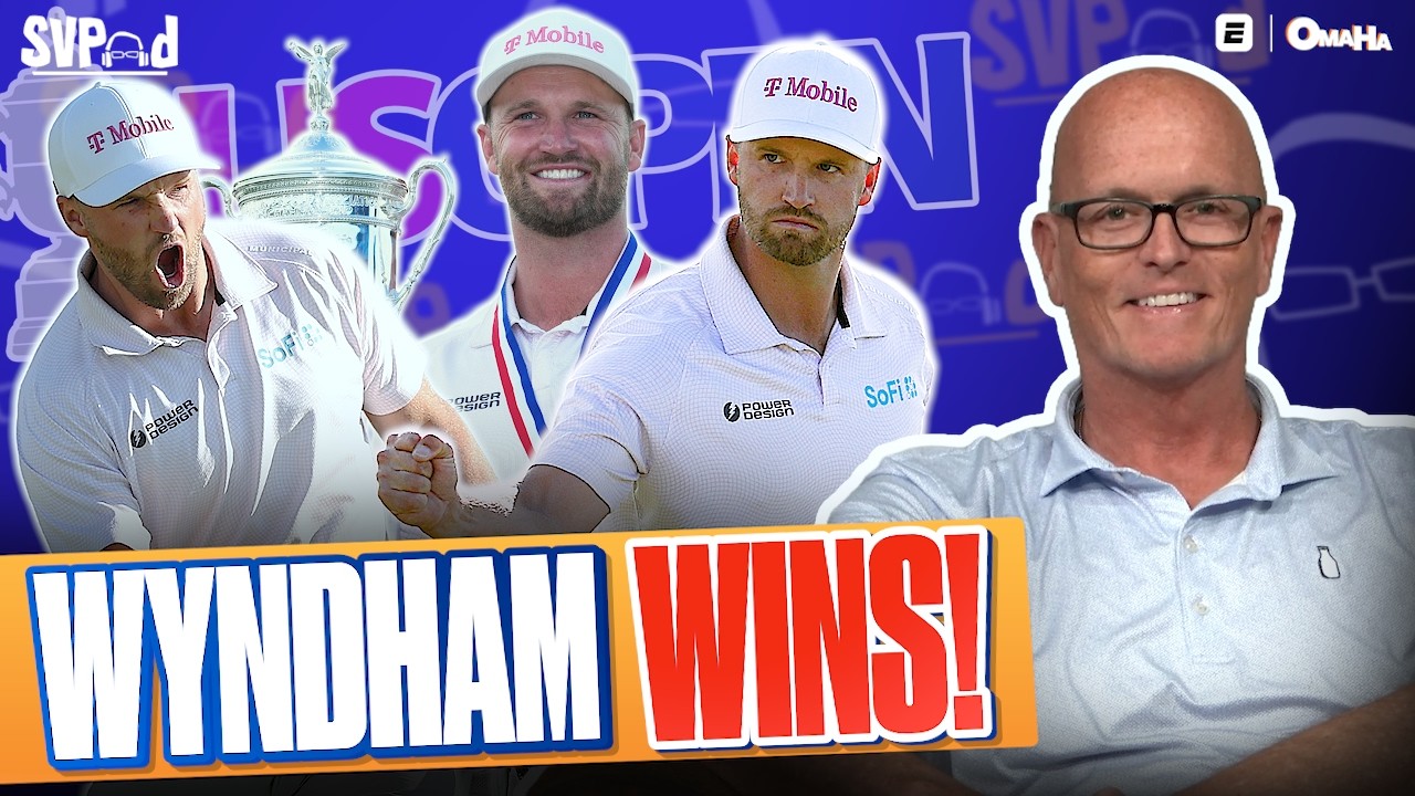 REACTION to Wyndham Clark’s US Open Win & fan response + NBA Draft preview | SVPod