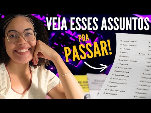 Which math subjects to study for ENEM 2025