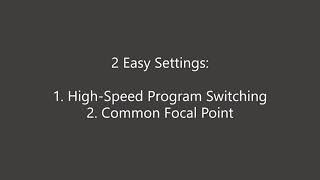 IV3 Vision Sensor Support | Advanced Functions | Reduce Program Switching Time