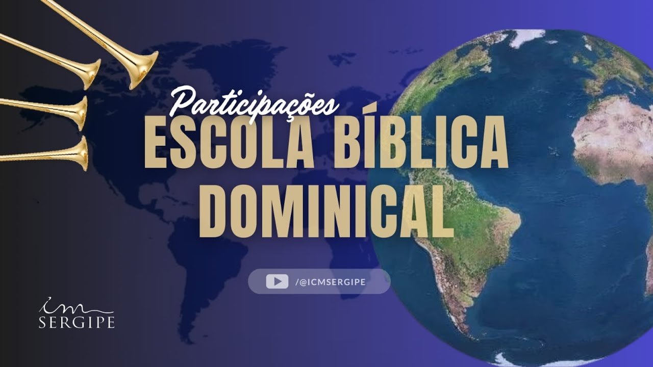 PARTICIPAÇÕES DOS ESTUDO BIBLICO - ICM REGIÃO SERGIPE