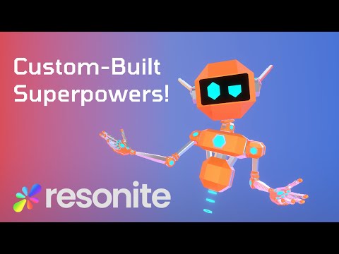 Resonite Avatar Showcase: Rusty Drone