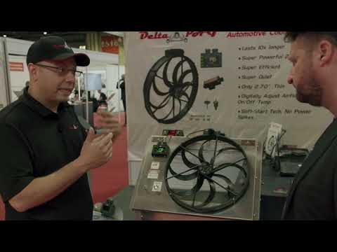 Delta PAG 18in Brushless Fan at the EV & Systems Show