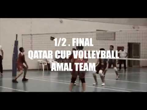 Eljaish vs alarabi  Qatar volleyball