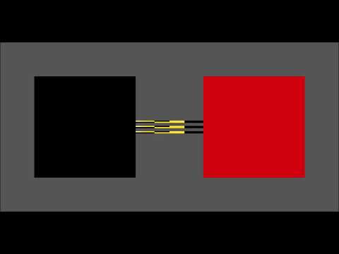 'Black Square' - DSGA Lines Connect - 'Red Square'