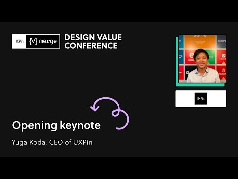 Yuga Koda, Opening Keynote | Design Value Conference 2022