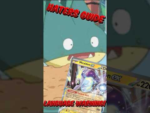 HATERS GUIDE TO: MIRAIDON EX voiced by @ChefHusky #pokemon #pokemontcg #pokemoncards