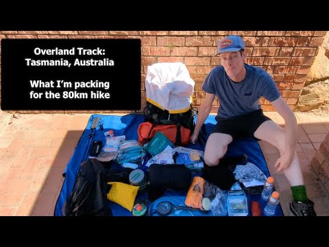 What I packed for the Overland Track hike (Tasmania, Australia 2025)