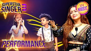 'Mujhe Teri Mohabbat Ka Sahara' के गाने पर हुई Rocking Performance | SuperstarSingerS3| Compilations