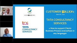 Customer Talk #2: Tata Consultancy Services | How to support Client Business Process in any language