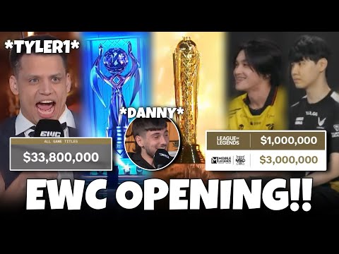 MLBB, LOL & DOTA2 TOGETHER!! ESPORTS WORLD CUP 2024 OPENING… 🤯