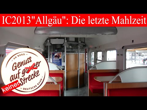 218 406 + BordBistro: Abschied & Premiere in einer Zugfahrt! IC2013 mit Br218 Stuttgart-Allgäu