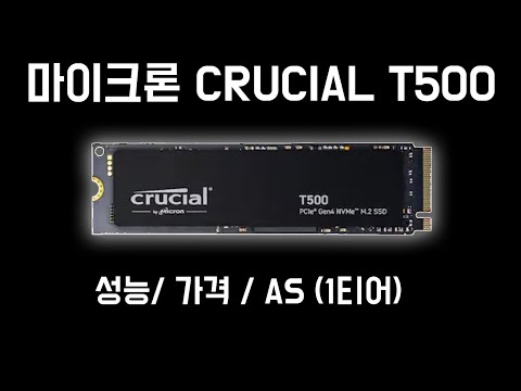 알리발 저질 SSD 사지 마시고 제발 한 번에 제대로 된 SSD 사세요.(Feat. 마이크론 크루셜 T500)