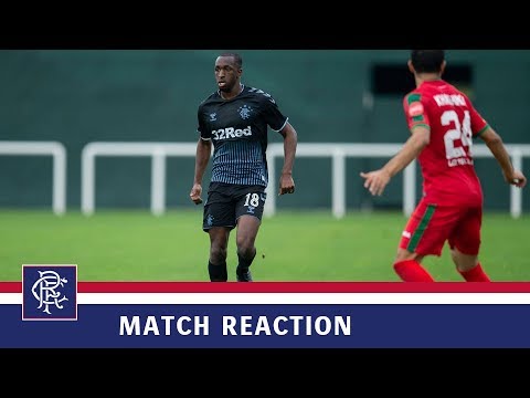 REACTION | Glen Kamara | Rangers 6-1 Lokomotiv Tashkent