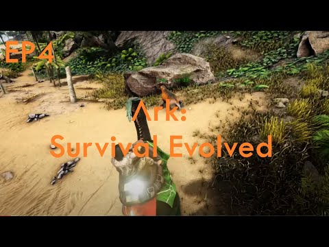 Ark: Survival Evolved EP4: We Kept Dying but We Kept Going Back! But Fido's Found!