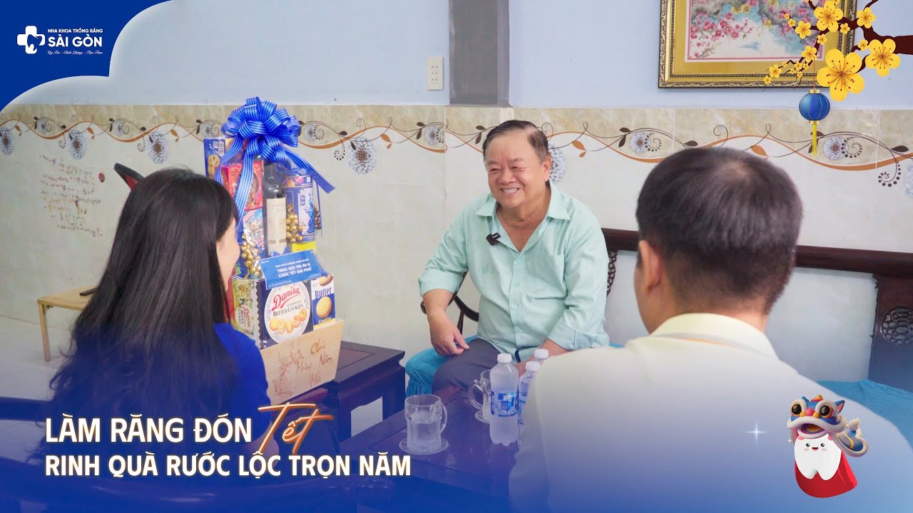 Chú Bùi Hoàn Thành Trồng 8 Răng Implant Hàn Quốc