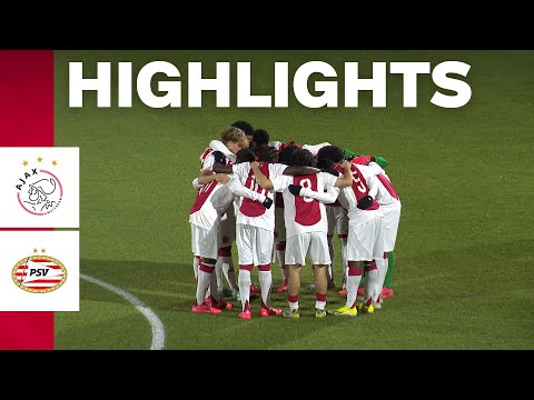 Lively 90 minutes 🙃 | Highlights Ajax O17 - PSV O17