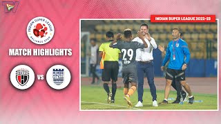 ISL 2022-23 M37 Highlights: NorthEast United Vs Mumbai City FC