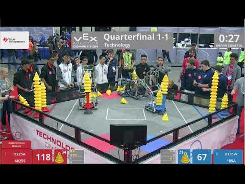2018 Vex Worlds Technology QF1-1