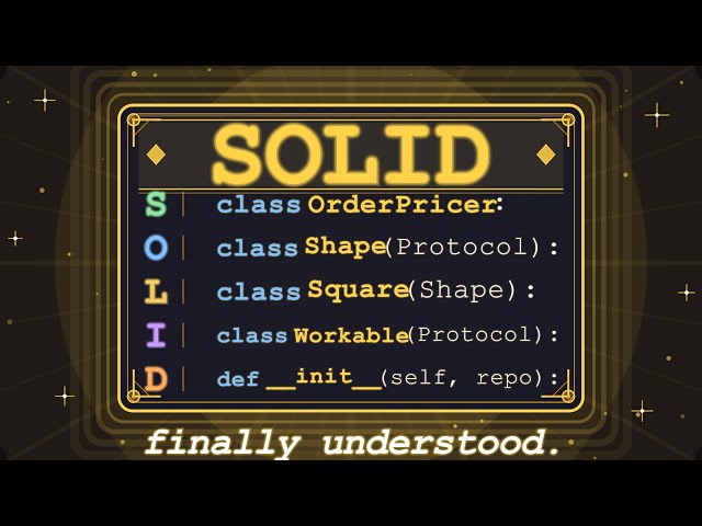 6 Minutes to Finally Understand SOLID Principles