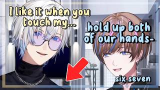 Kaelix and Seible's First Off-Collab but it got 𝓼𝓾𝓼 FAST 【Nijisanji EN Clip】
