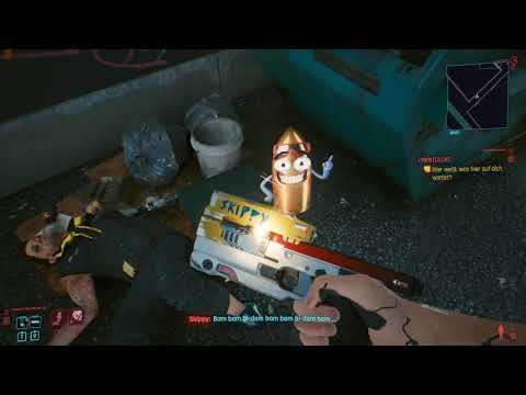 Cyberpunk 2077 so findet man Skippy!!