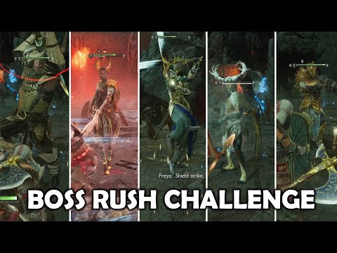 God of War Ragnarök Boss Rush Challenge