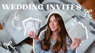 Making our Wedding Invitations | Truly Engaging