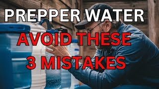 Prepper Water Storage: How to Prevent 3 Common Mistakes!!!