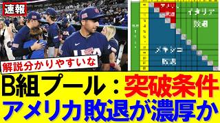 【WBC2026】アメリカ敗退の可能性！？メキシコ・イタリアとの準々決勝進出条件を徹底解説｜大谷翔平｜山本由伸｜佐々木朗希｜岡本和真｜村上宗隆｜今井達也｜NPB｜MLB｜プロ野球
