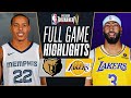 GRIZZLIES at LAKERS | NBA IN-SEASON TOURNAMENT ? | FULL GAME HIGHLIGHTS | November 14, 2023