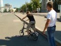 Самарец усовершенствовал складной велосипед